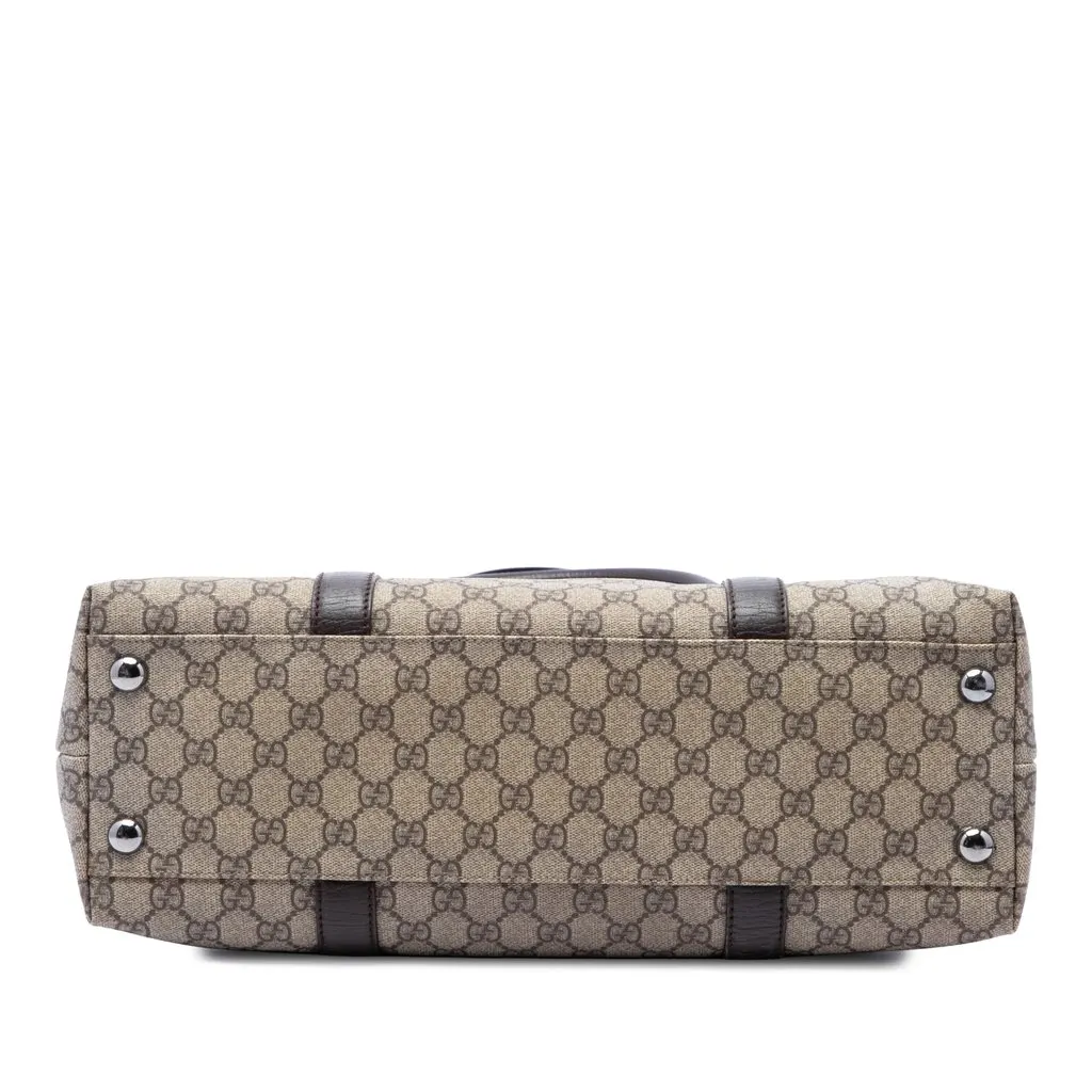 Gucci GG Supreme Joy Tote Beige Canvas Very good - Inside View