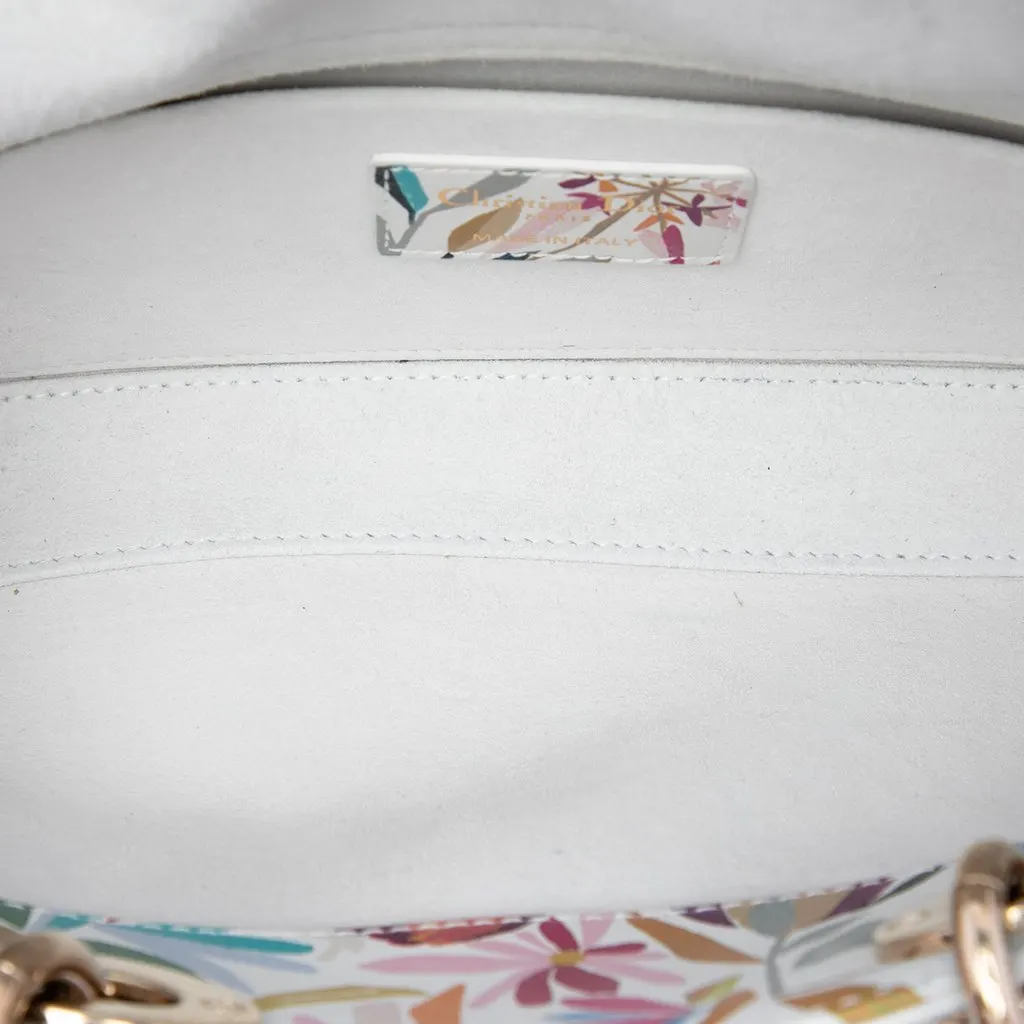 Dior Medium Calfskin Fantastica Lady D Joy White Leather Very good - Model View