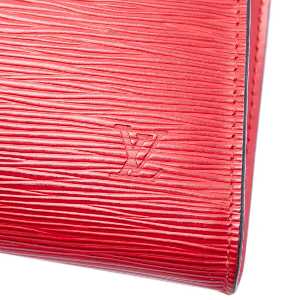 Louis Vuitton Epi Pochette Accessoires Red Leather Very good - Box View