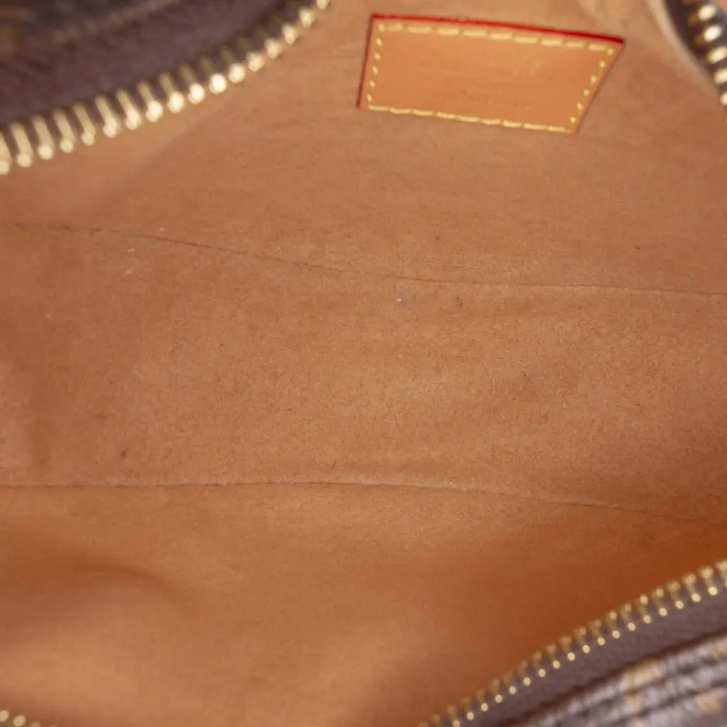 Louis Vuitton Monogram Loop Brown Canvas Good - Model View