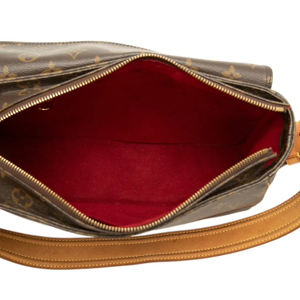 Louis Vuitton Monogram Viva Cite GM Brown Canvas Good - Model View