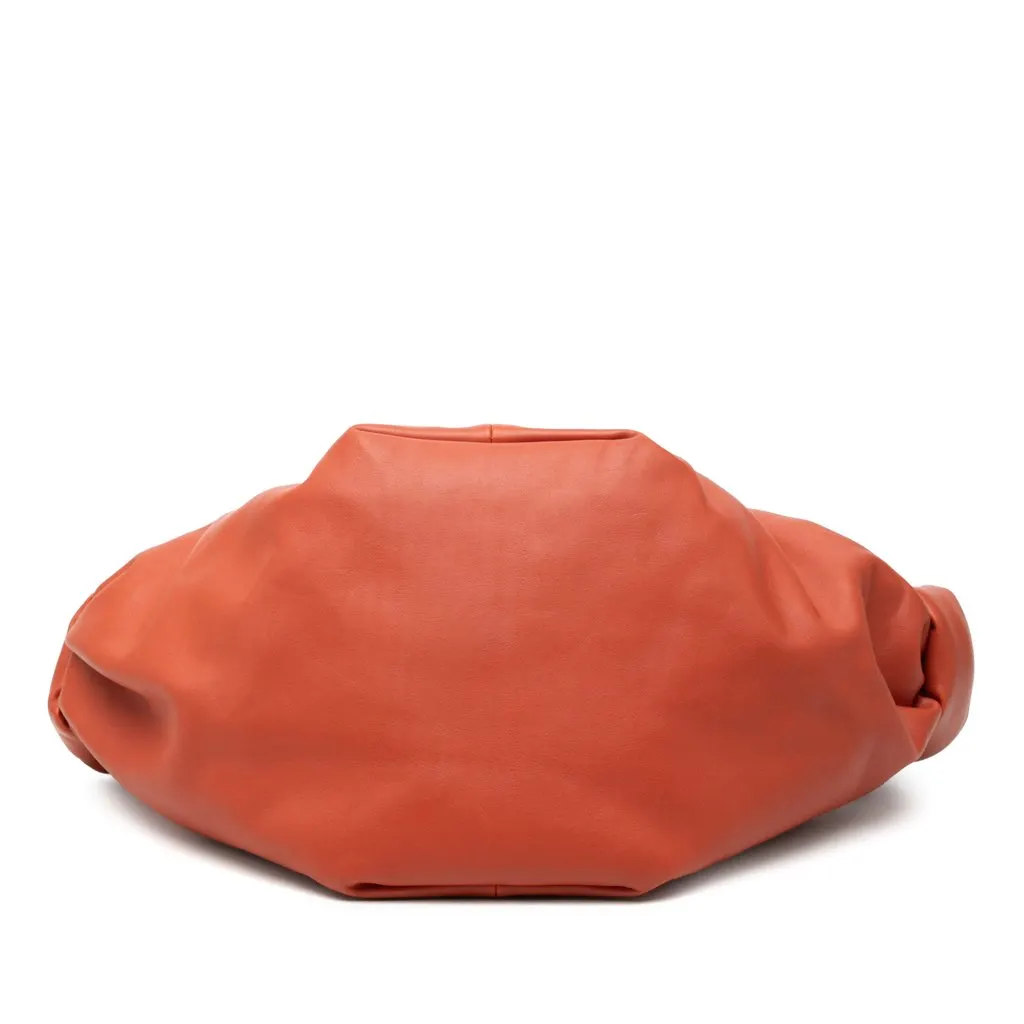 Bottega Veneta Mini Calfskin Double Knot Orange Leather Very good - Inside View
