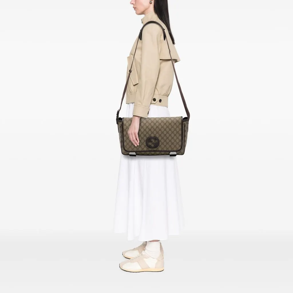 Gucci GG Supreme Interlocking G Crossbody | Libas Collective