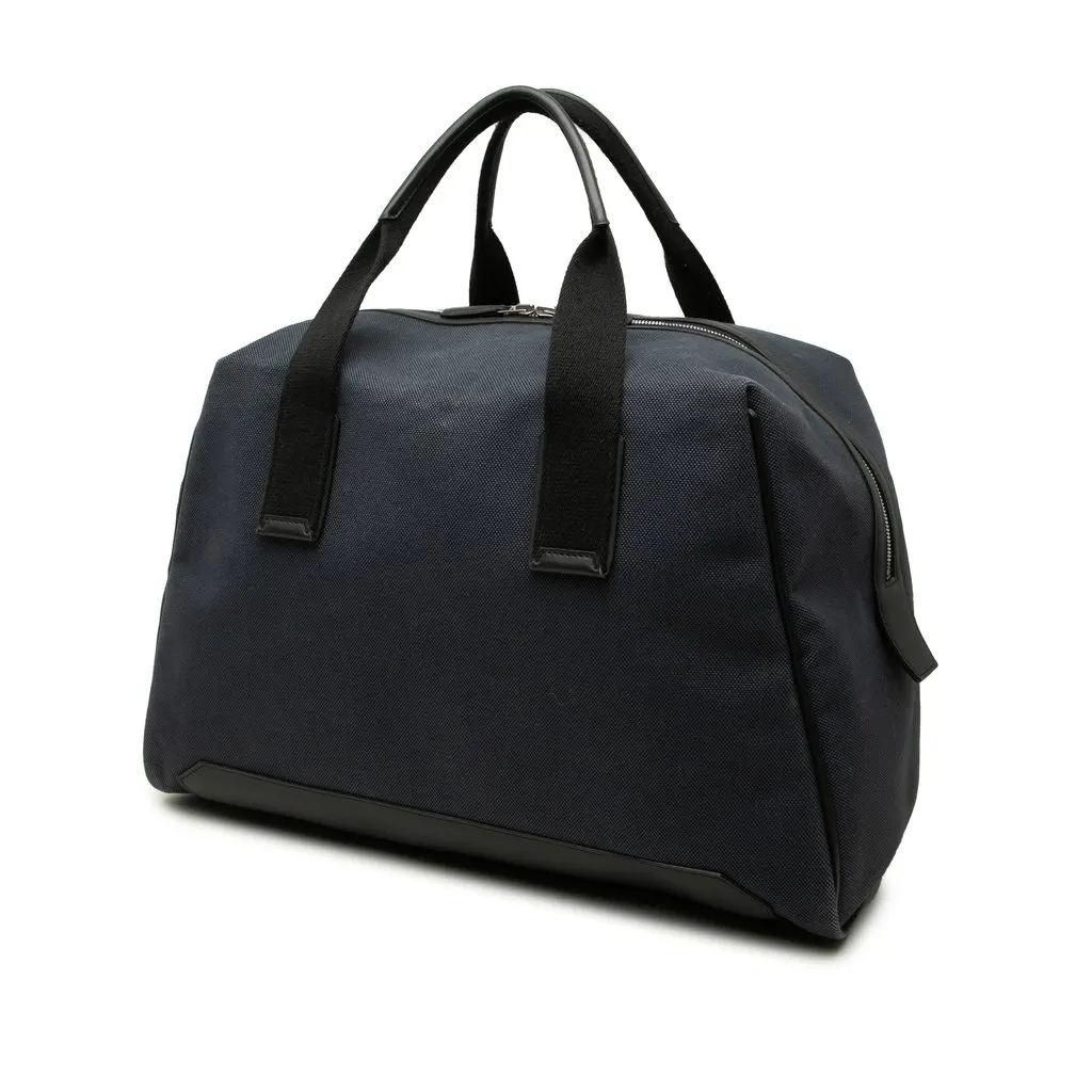 Hermès Canvas Alleretour Fourre Tout 47 Blue Canvas Very good - Back View