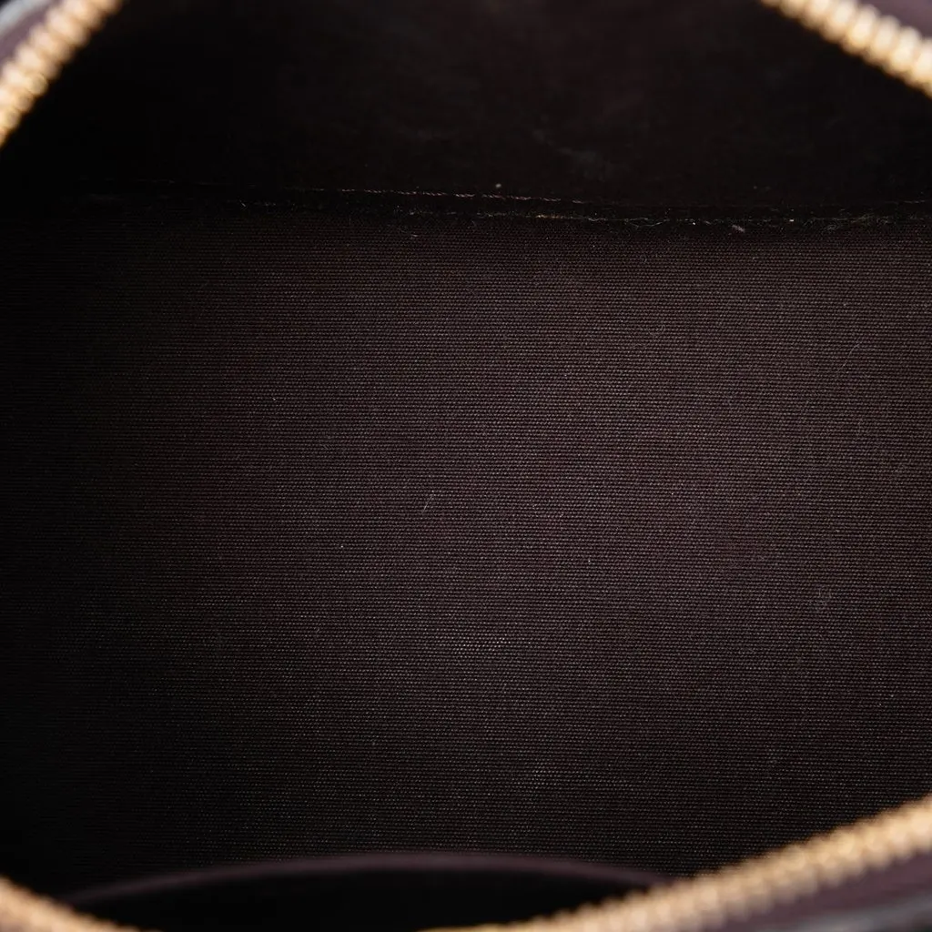 Louis Vuitton Monogram Vernis Alma BB Purple Leather Very good - Model View