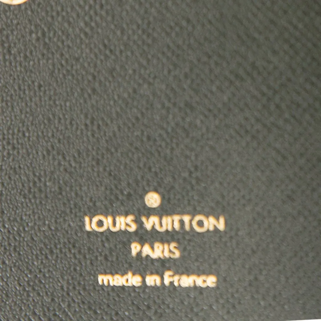 Louis Vuitton Monogram Reverse Lou Wallet Brown Canvas Very good - Box View