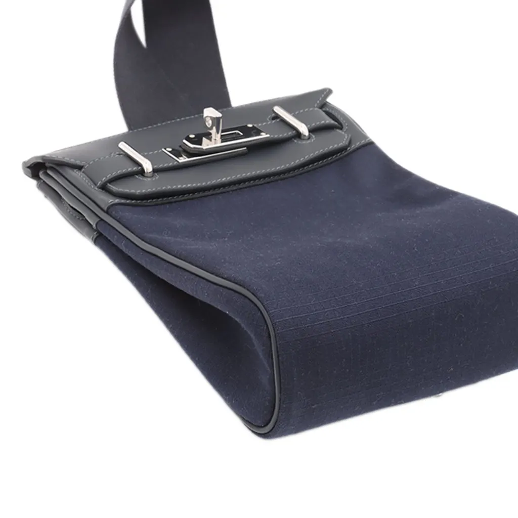 Hermès Bivouac and Swift Kelly Hac a Dos PM Blue Very good - Inside View