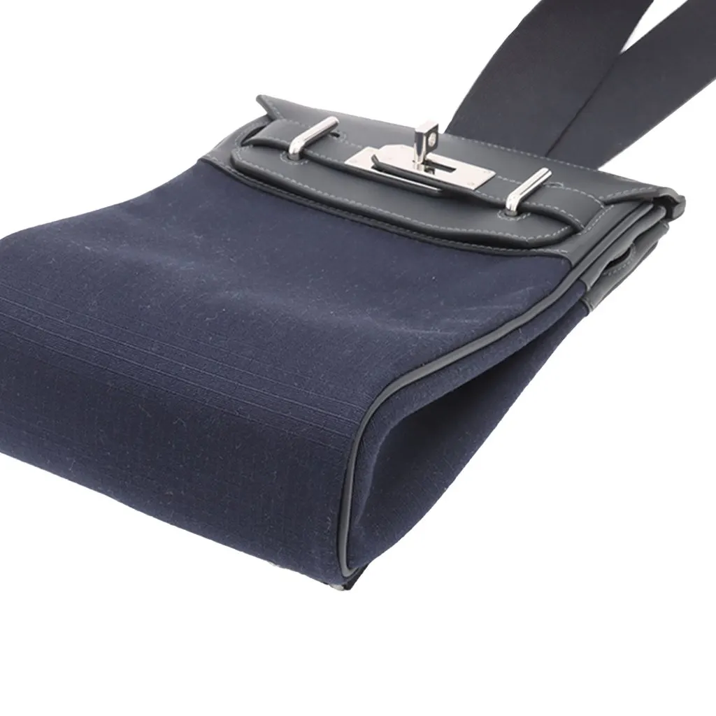 Hermès Bivouac and Swift Kelly Hac a Dos PM Blue Very good - Model View