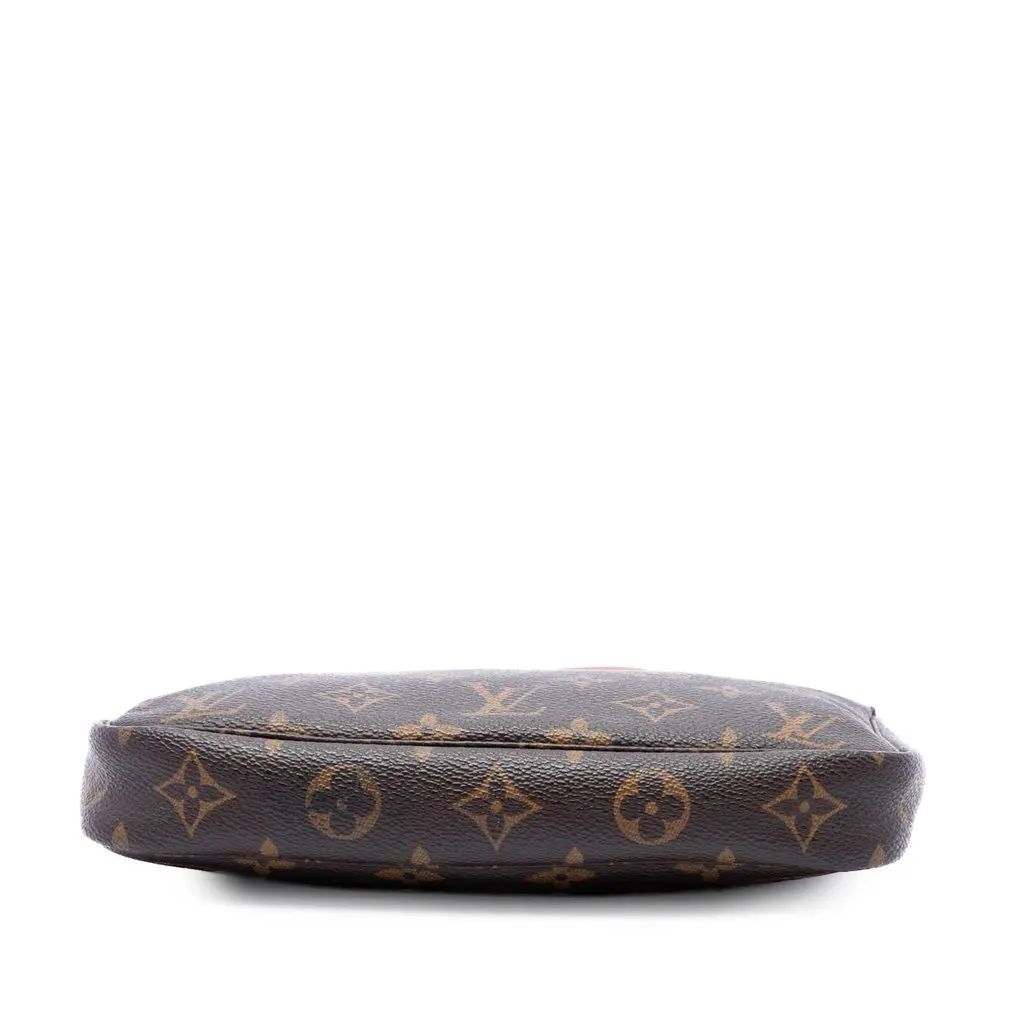 Louis Vuitton Monogram Pochette Accessoires Brown Canvas Very good - Inside View