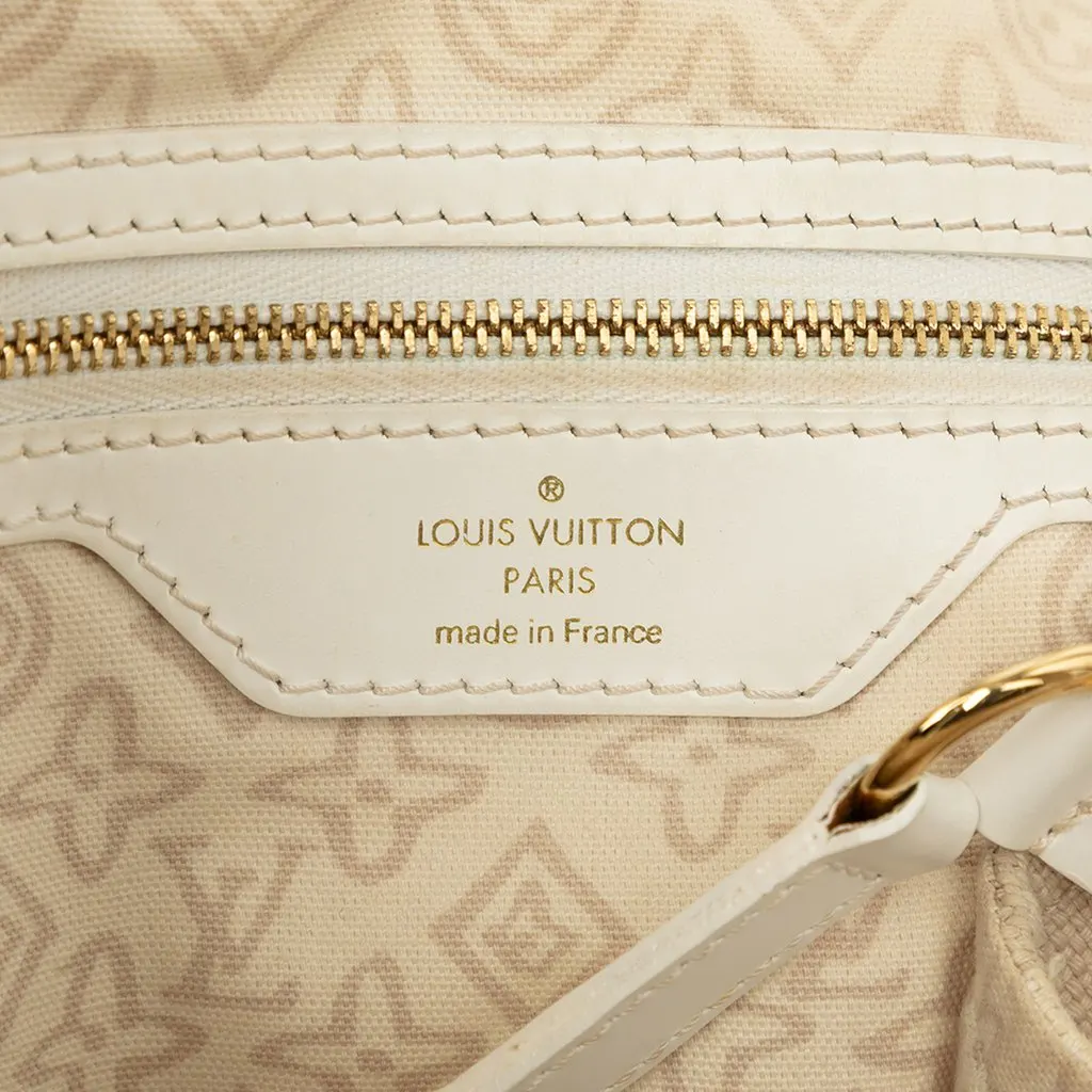Louis Vuitton Monogram Tahitienne Cabas PM Beige Canvas Very good - Box View