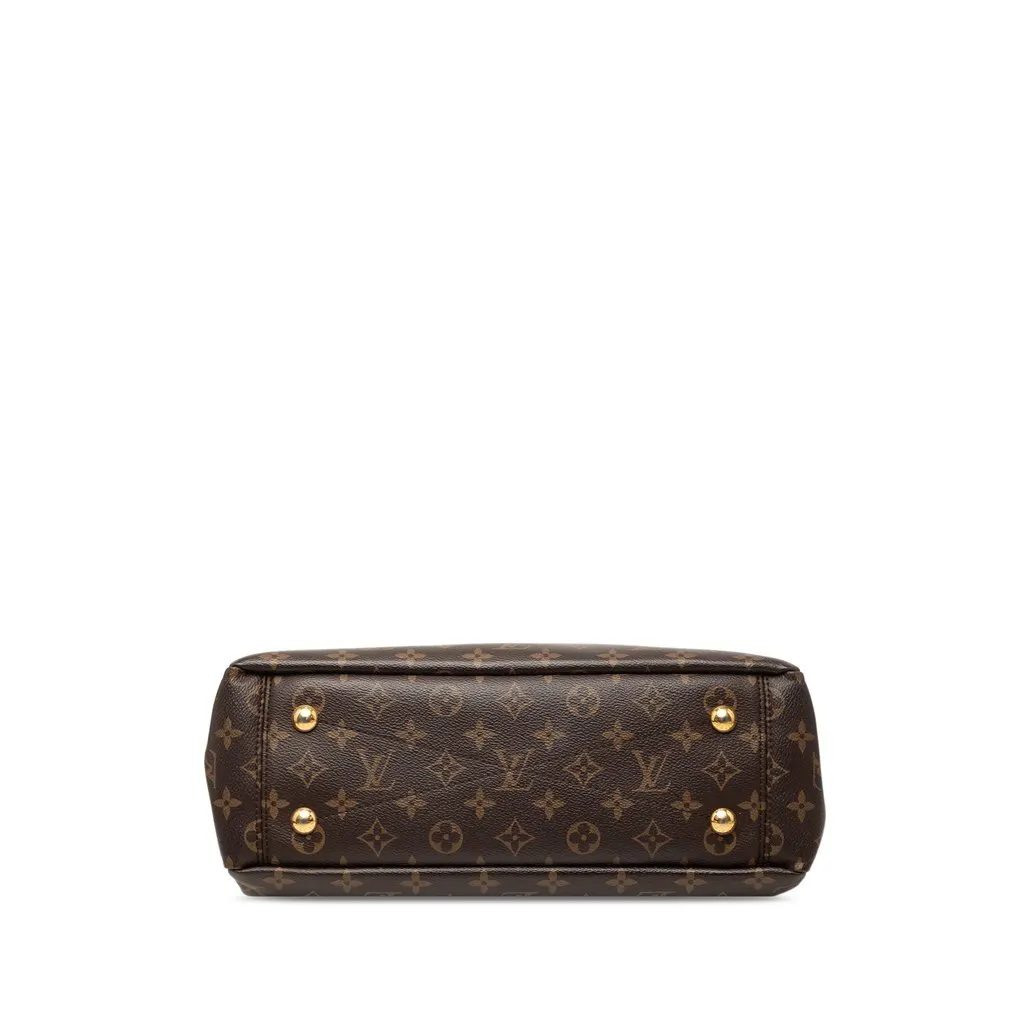 Louis Vuitton Monogram Pallas Shopper Brown Very good - Inside View