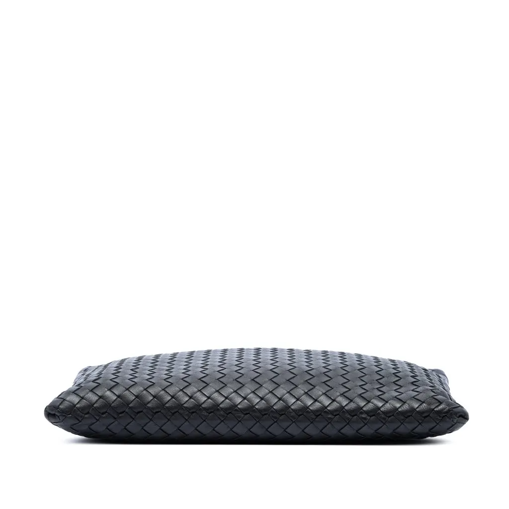 Bottega Veneta Nappa Intrecciato Clutch Black Leather Very good - Inside View