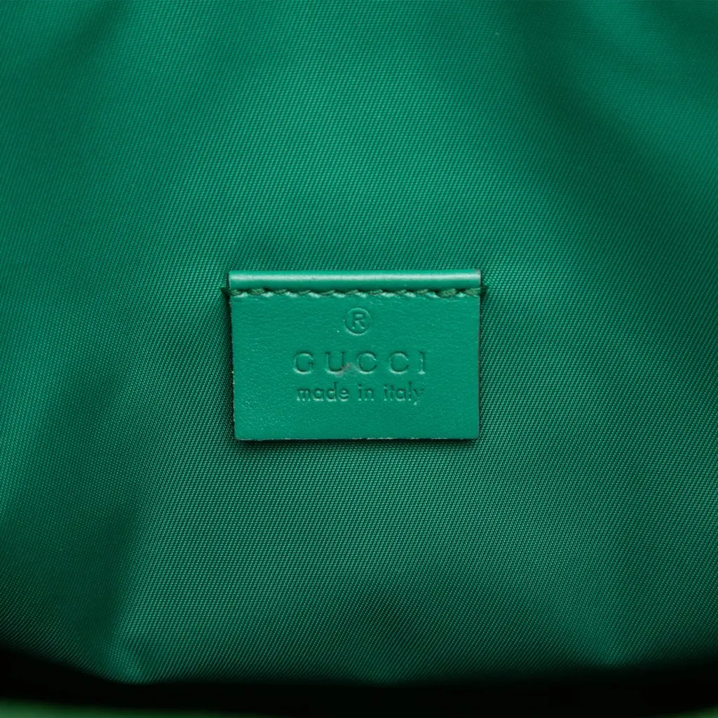 Gucci Childrens GG Nylon Web Tote Blue Polyamide Very good - Box View