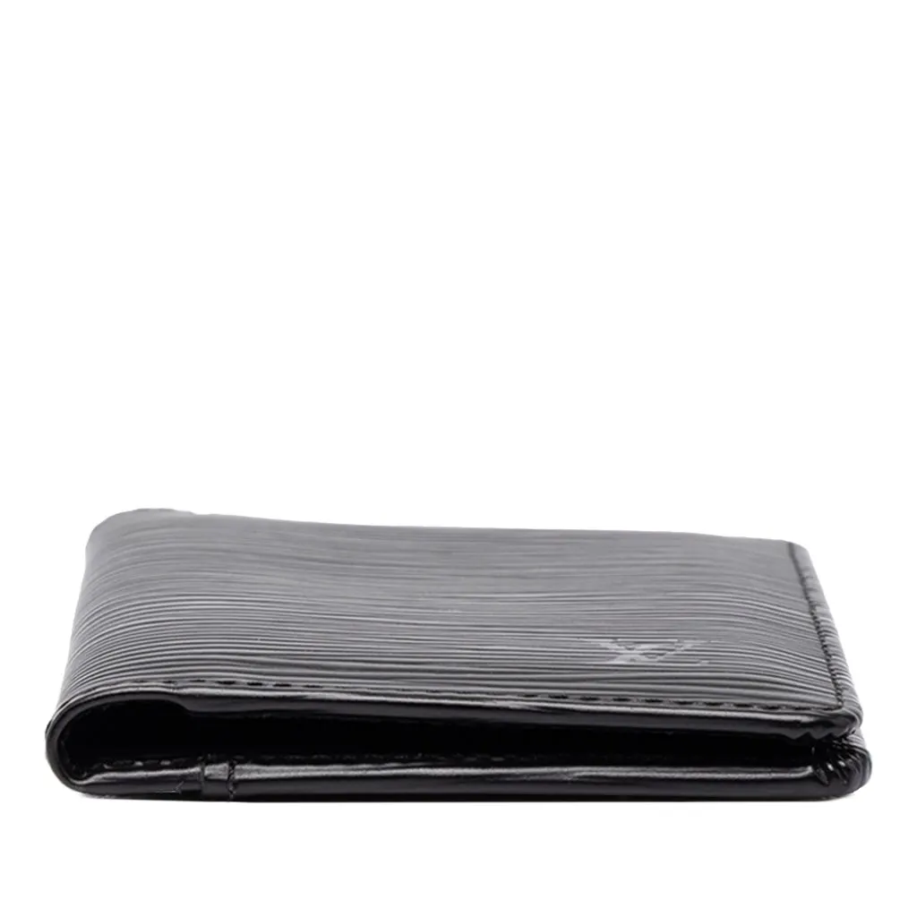 Louis Vuitton Epi Pocket Organizer Black Leather Good - Inside View