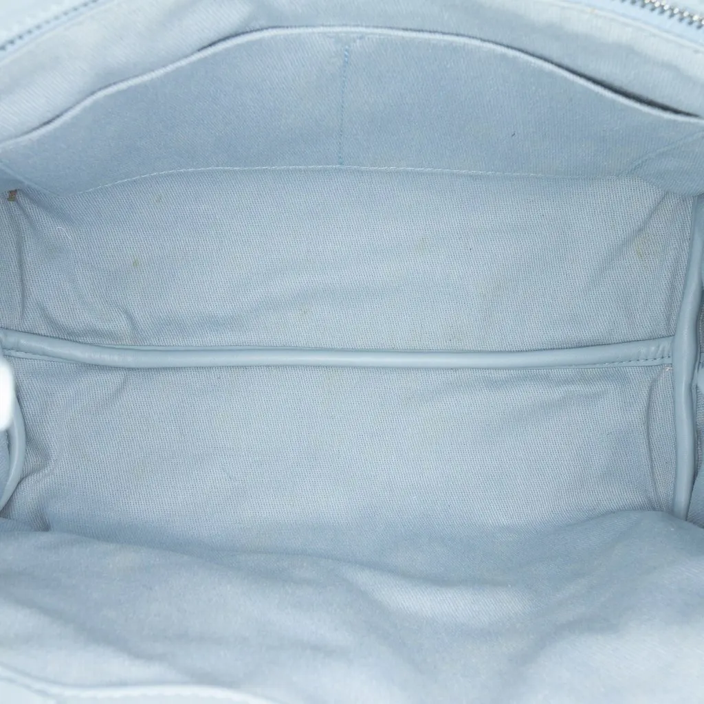 Salvatore Ferragamo Ferragamos Creations Medium Raffia Shopping Tote Beige Very good - Model View