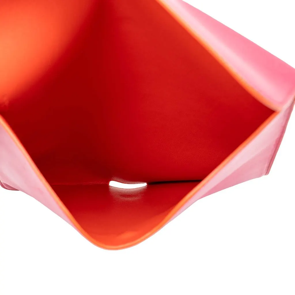 Loewe Calfskin Anagram iPad Case Pink Leather Good - Model View