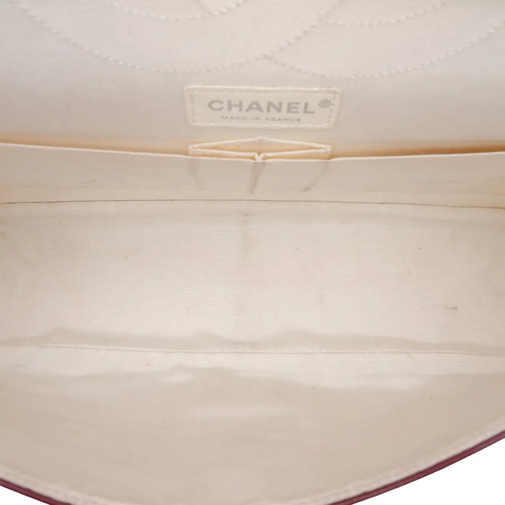 Chanel Unlimited Embossed Calfskin 31 Rue Cambon Reissue 2.55 Double Flap 228 Red Leather Good - Model View