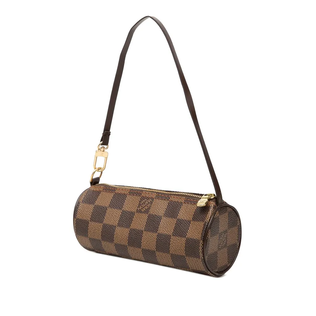 Louis Vuitton Damier Ebene Papillon Pochette Brown Canvas Very good - Back View