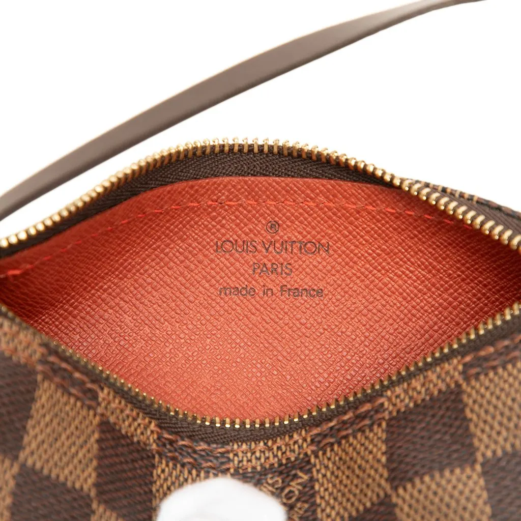 Louis Vuitton Damier Ebene Papillon Pochette Brown Canvas Very good - Box View