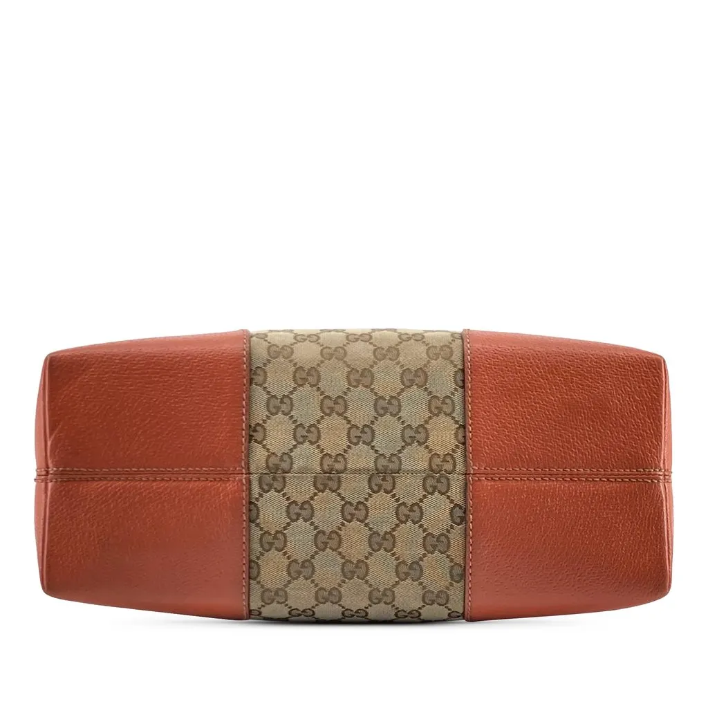Gucci Medium GG Canvas Bree Dome Tote Beige Very good - Inside View