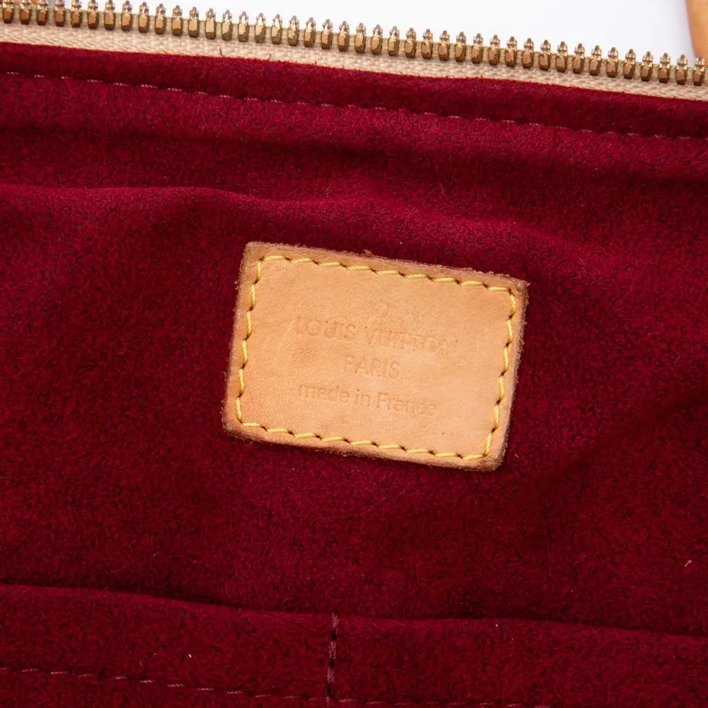 Louis Vuitton Monogram Multicolore Courtney MM White Canvas Very good - Box View
