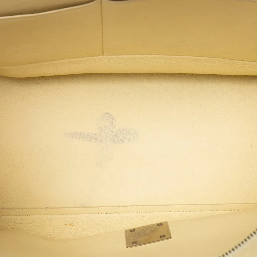 Celine Medium Bicolor Calfskin and Suede Trapeze Satchel Brown Leather Very good - Model View