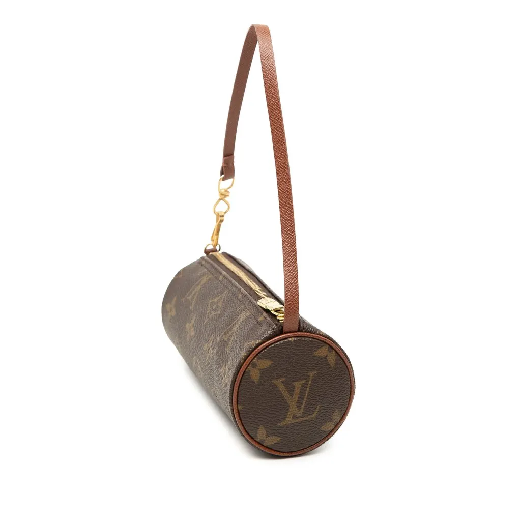 Louis Vuitton Monogram Papillon Pochette Brown Very good - Back View
