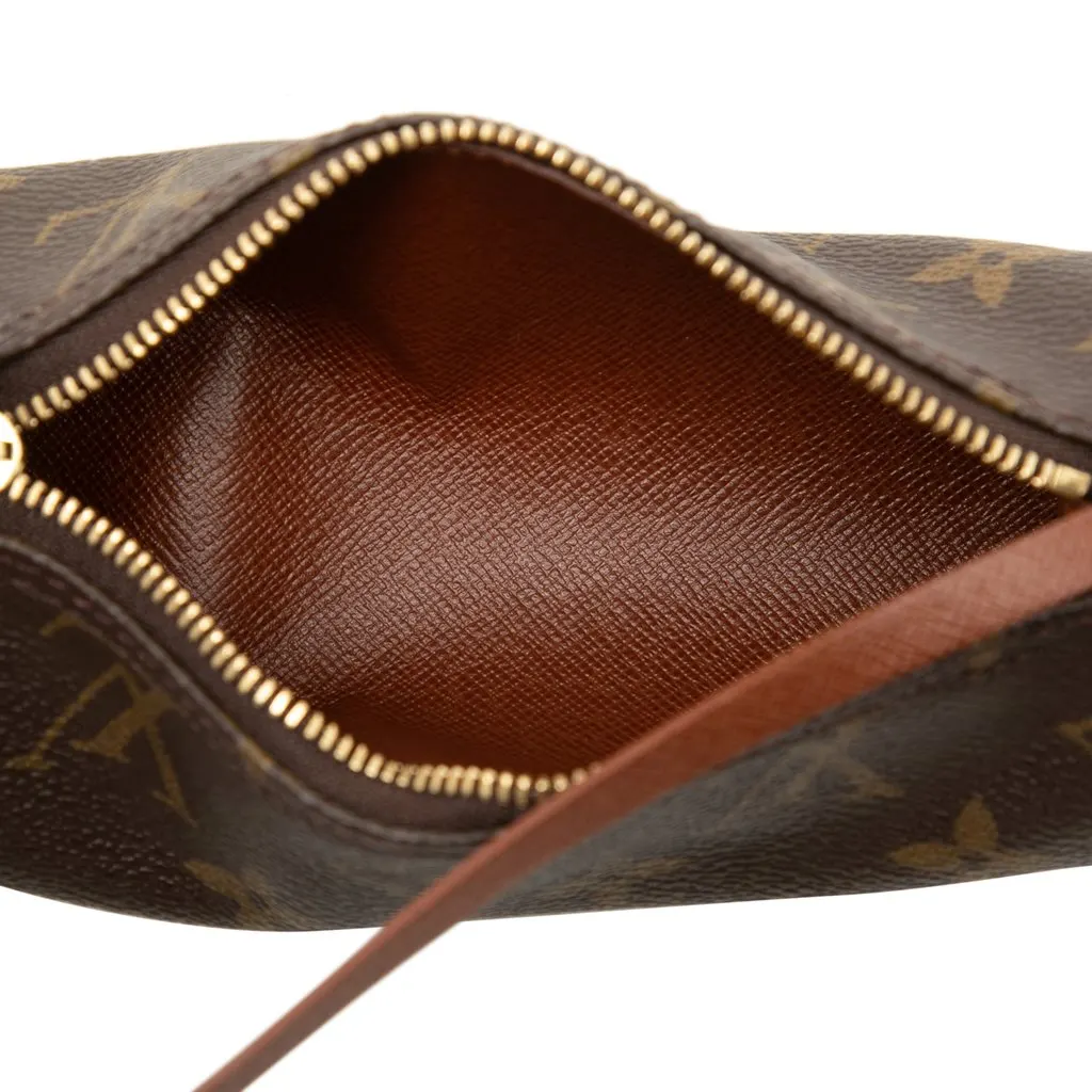 Louis Vuitton Monogram Papillon Pochette Brown Very good - Model View