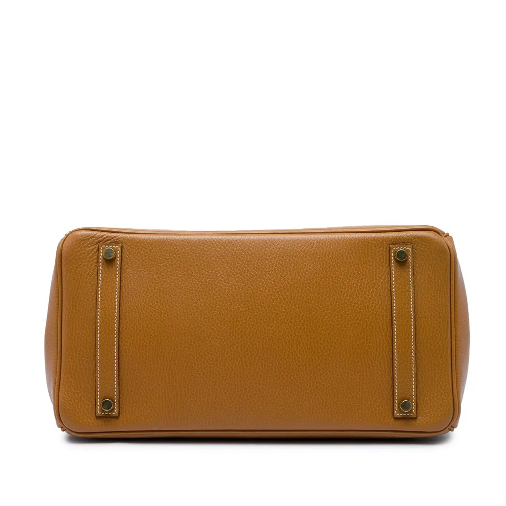 Hermès Togo Birkin Retourne 35 Brown Leather Very good - Inside View