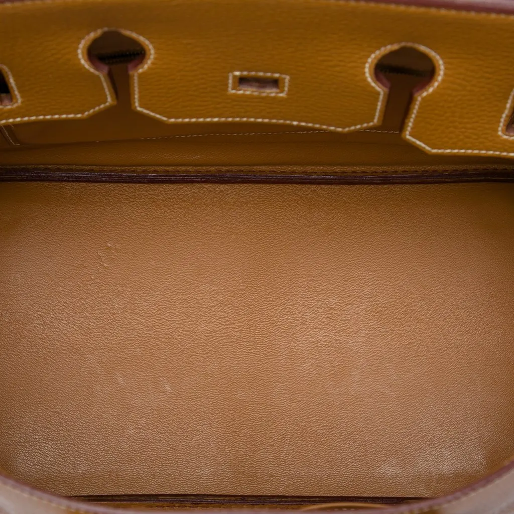 Hermès Togo Birkin Retourne 35 Brown Leather Very good - Model View