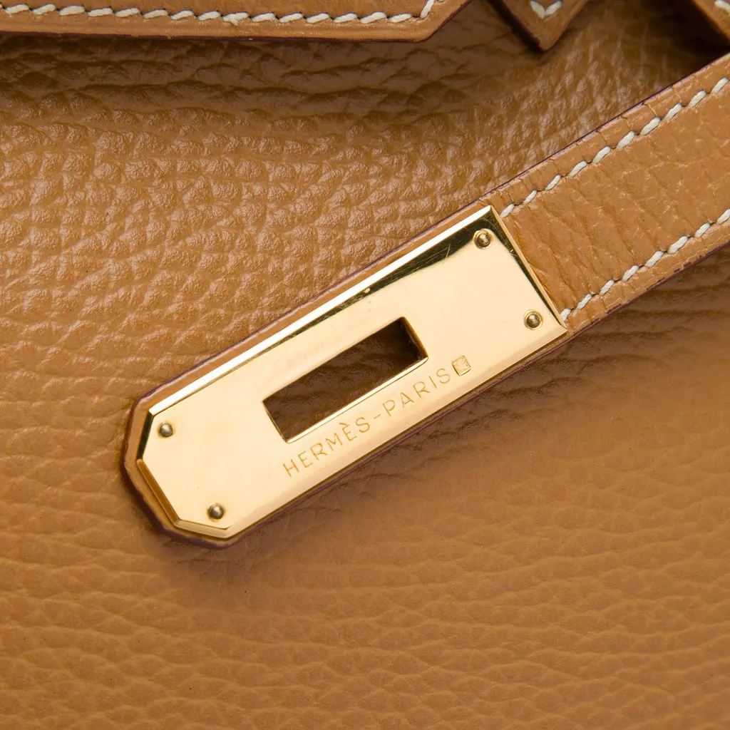 Hermès Togo Birkin Retourne 35 Brown Leather Very good - Box View