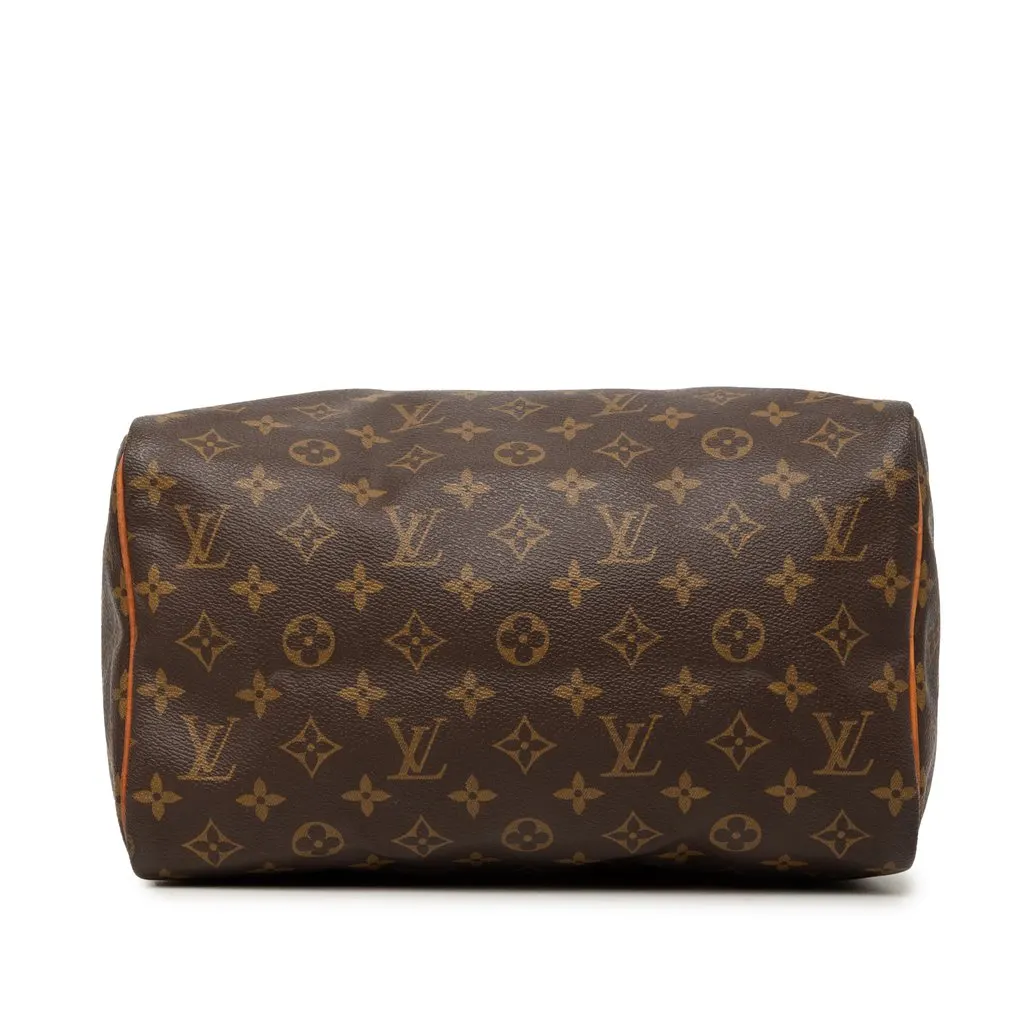Louis Vuitton Monogram Speedy 30 Brown Good - Inside View