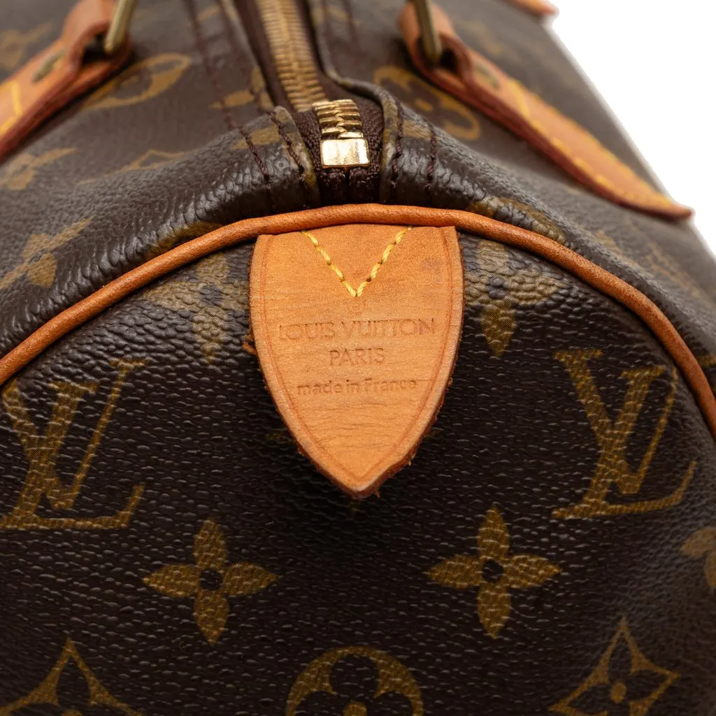 Louis Vuitton Monogram Speedy 30 Brown Good - Box View
