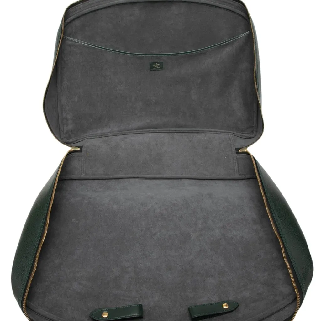 Louis Vuitton Taiga Helanga 1 Poche Green Leather Very good - Model View