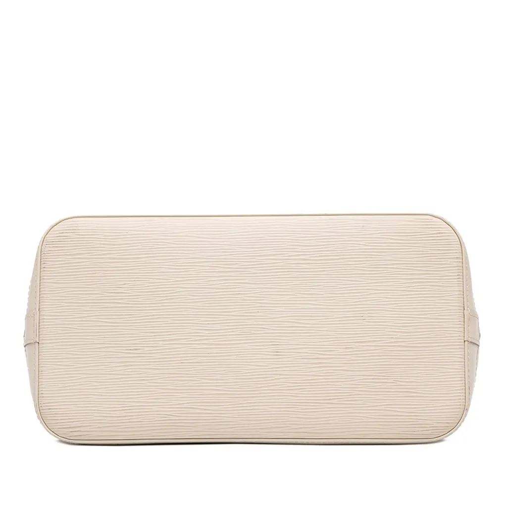 Louis Vuitton Epi Alma PM White Leather Very good - Inside View