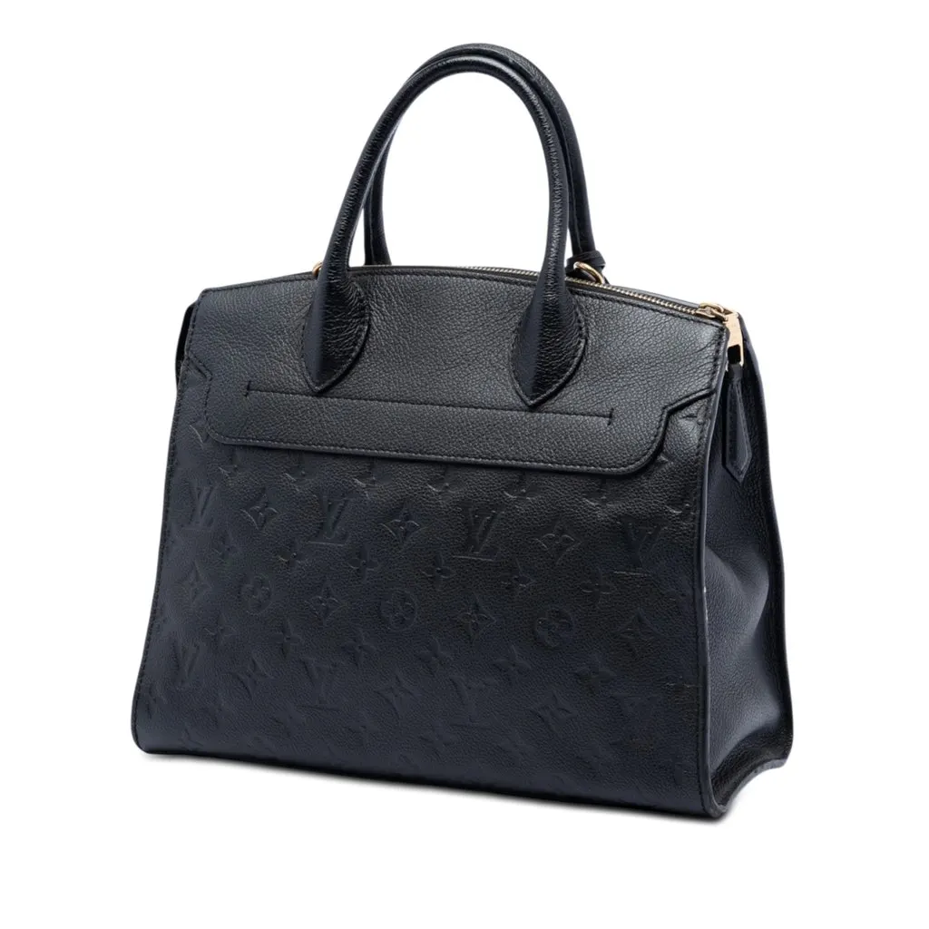 Louis Vuitton Monogram Empreinte Pont Neuf MM Black Leather Very good - Back View