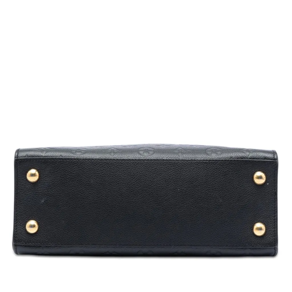 Louis Vuitton Monogram Empreinte Pont Neuf MM Black Leather Very good - Inside View
