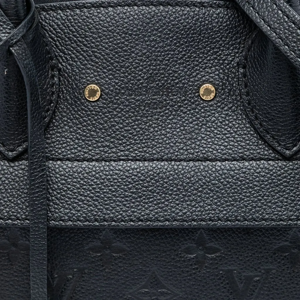 Louis Vuitton Monogram Empreinte Pont Neuf MM Black Leather Very good - Box View