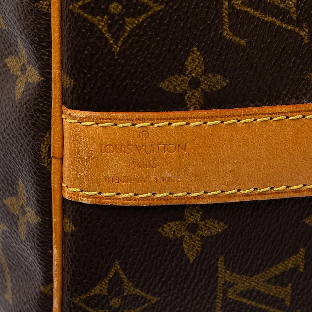 Louis Vuitton Monogram Keepall Bandouliere 45 Brown Canvas Good - Box View