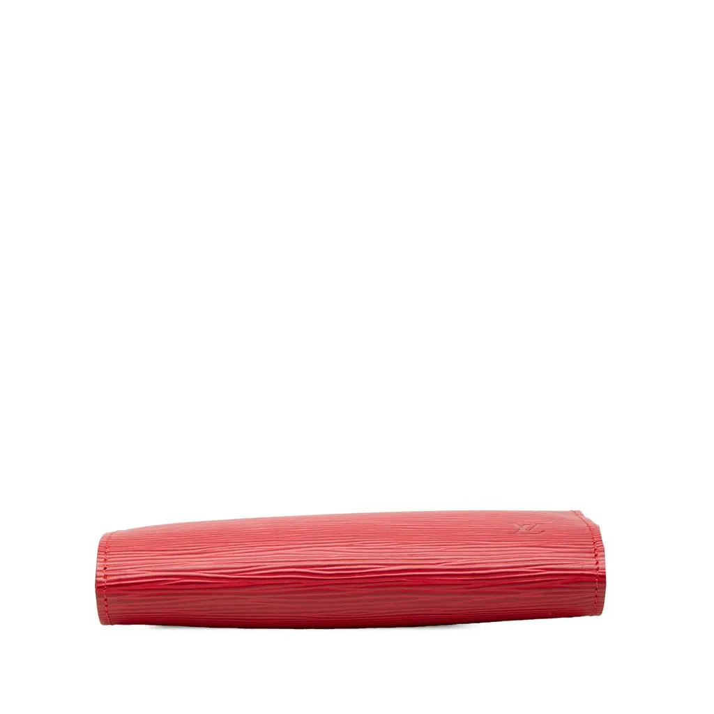 Louis Vuitton Epi Bucket PM Pouch Red Leather Very good - Inside View