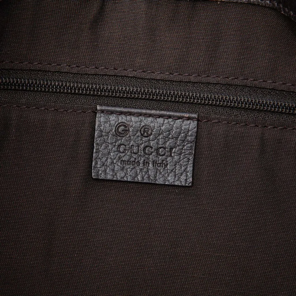Gucci GG Crystal Vertical Charm Tote Beige Canvas Very good - Box View