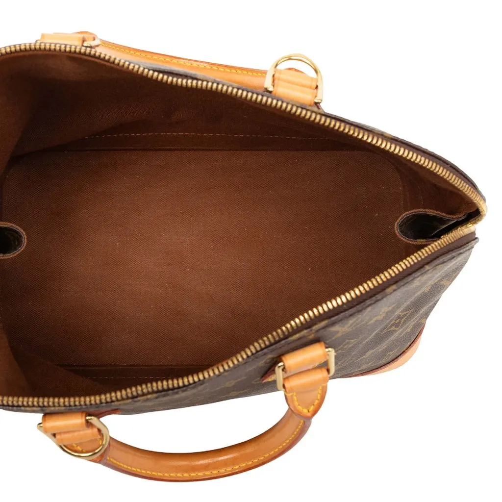 Louis Vuitton Monogram Alma PM Brown Very good - Model View