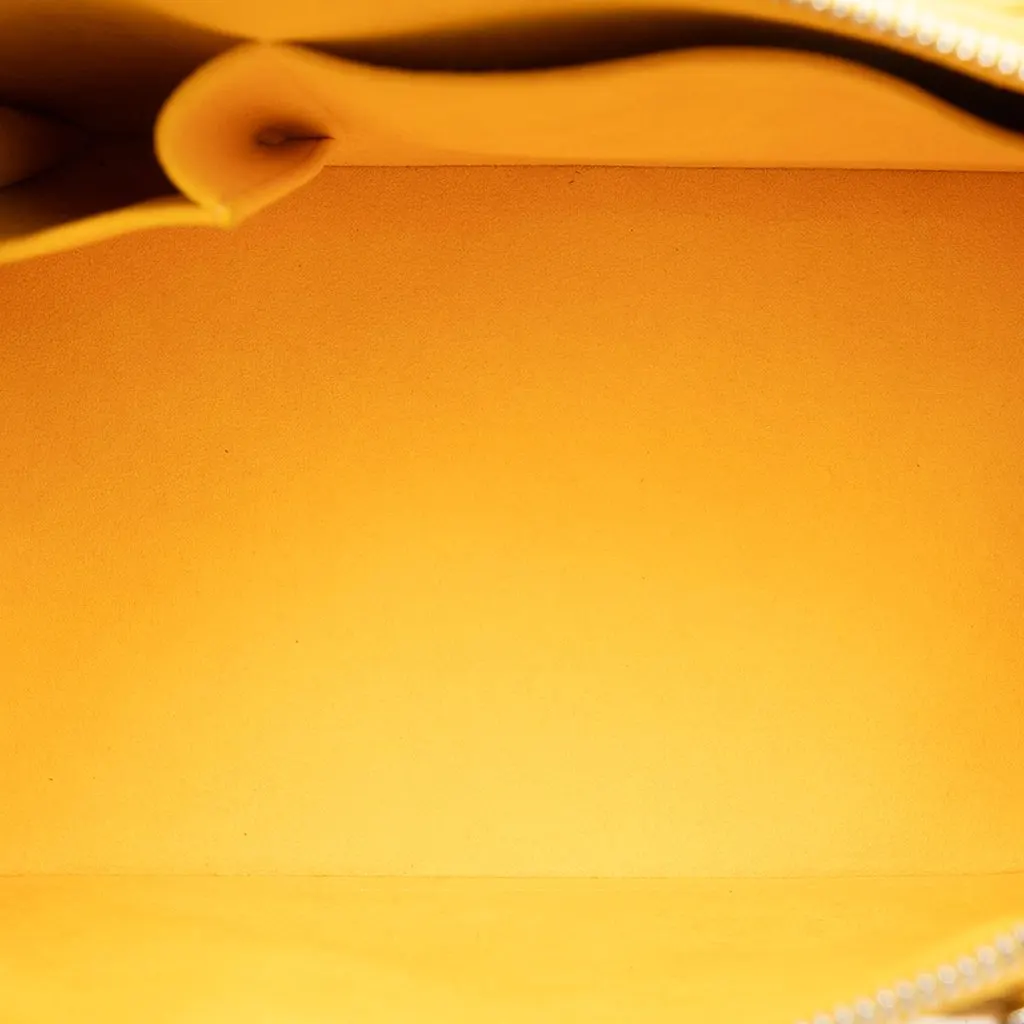 Louis Vuitton Epi Alma PM Yellow Leather Very good - Model View