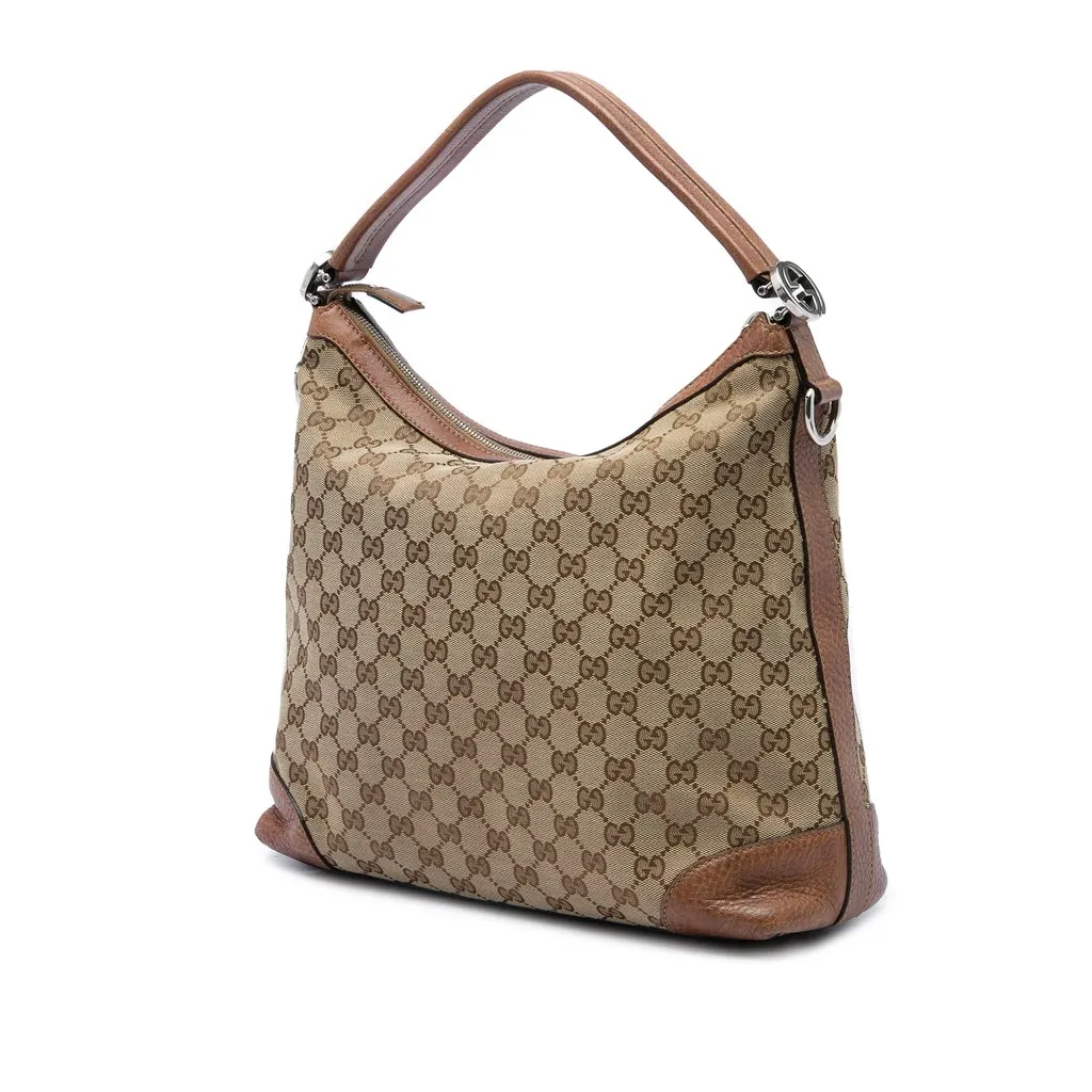 Gucci Small GG Canvas Miss GG Hobo Beige Very good - Back View