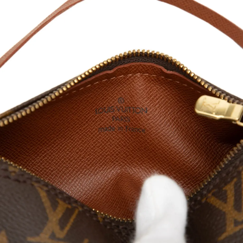 Louis Vuitton Monogram Papillon Pochette Brown Canvas Good - Box View