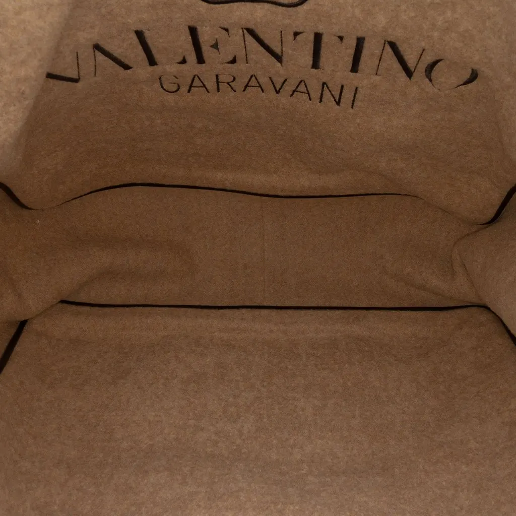 Valentino Toile Iconographe Reversible Tote Beige Canvas Good - Model View