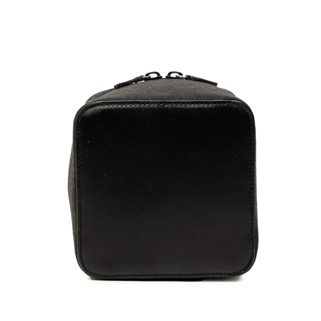 Gucci Mini GG Canvas Vanity Bag Black Very good - Inside View