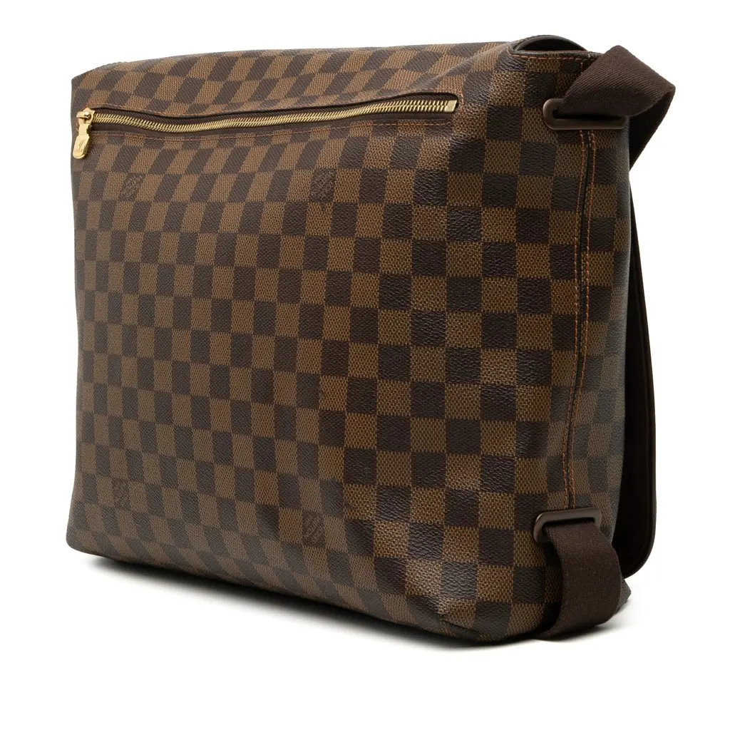 Louis Vuitton Damier Ebene Brooklyn GM Brown Very good - Back View