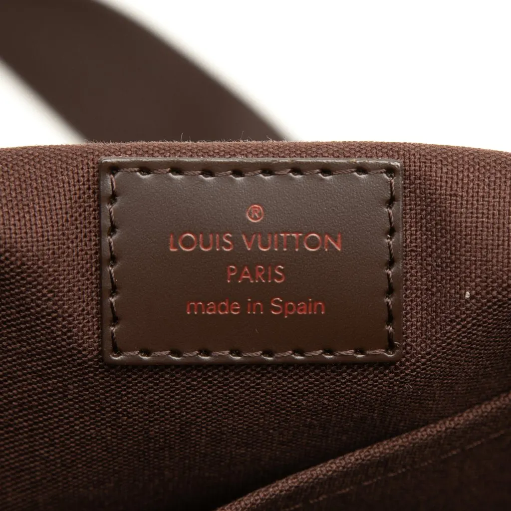 Louis Vuitton Damier Ebene Brooklyn GM Brown Very good - Box View