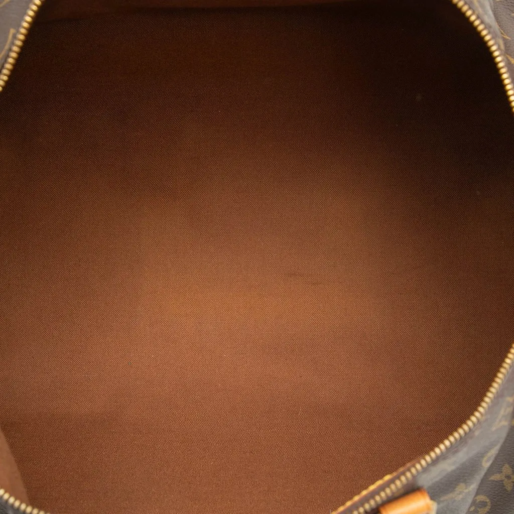 Louis Vuitton Monogram Speedy 40 Brown Good - Model View
